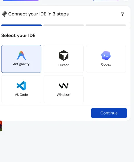 Select your IDE