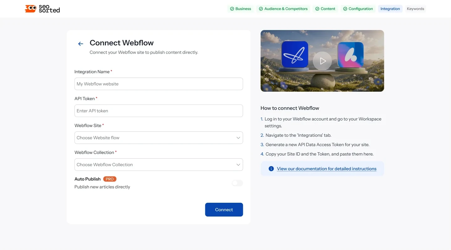 Connect Webflow form with a how-to guide