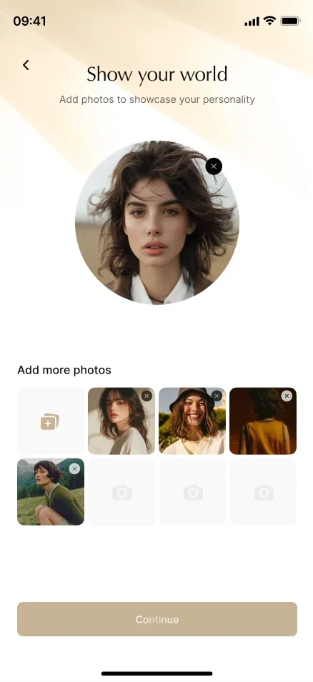 Show your world with profile photos